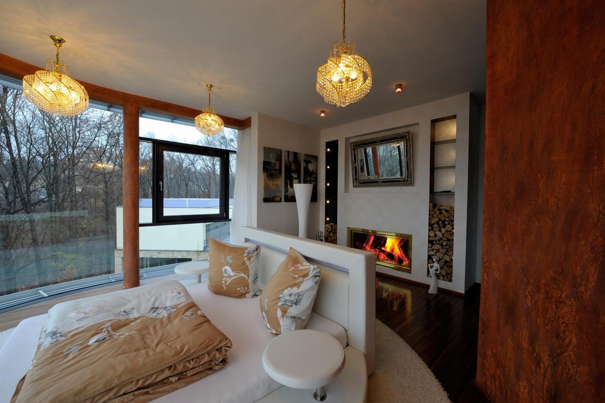 Villa Via Lapis - Panoramablick Ueber Dresden - Garten - Pool - Sauna - Luxus Chambre photo
