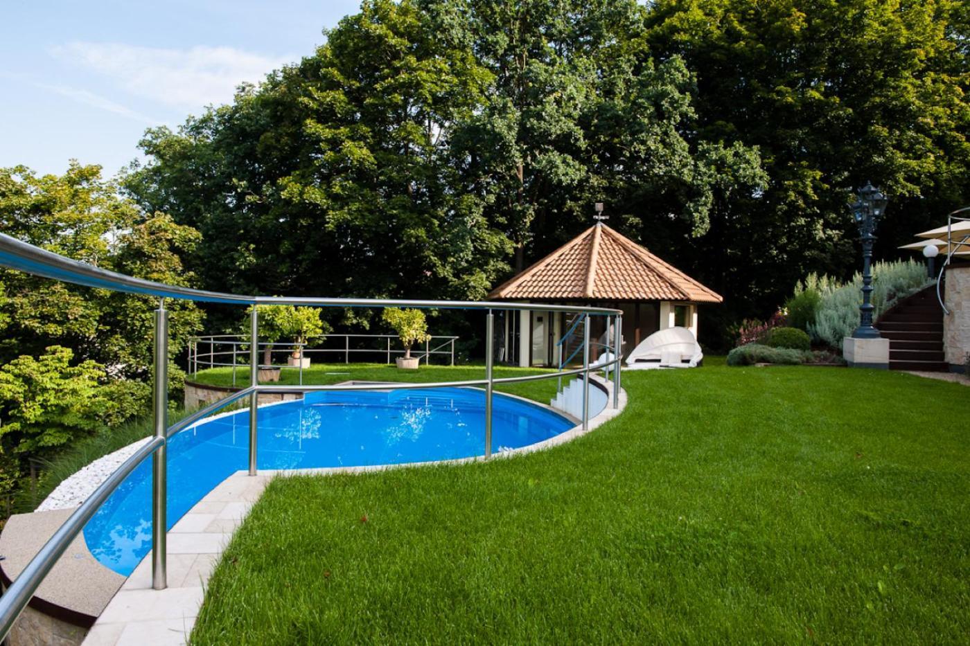 Villa Via Lapis - Panoramablick Ueber Dresden - Garten - Pool - Sauna - Luxus Extérieur photo