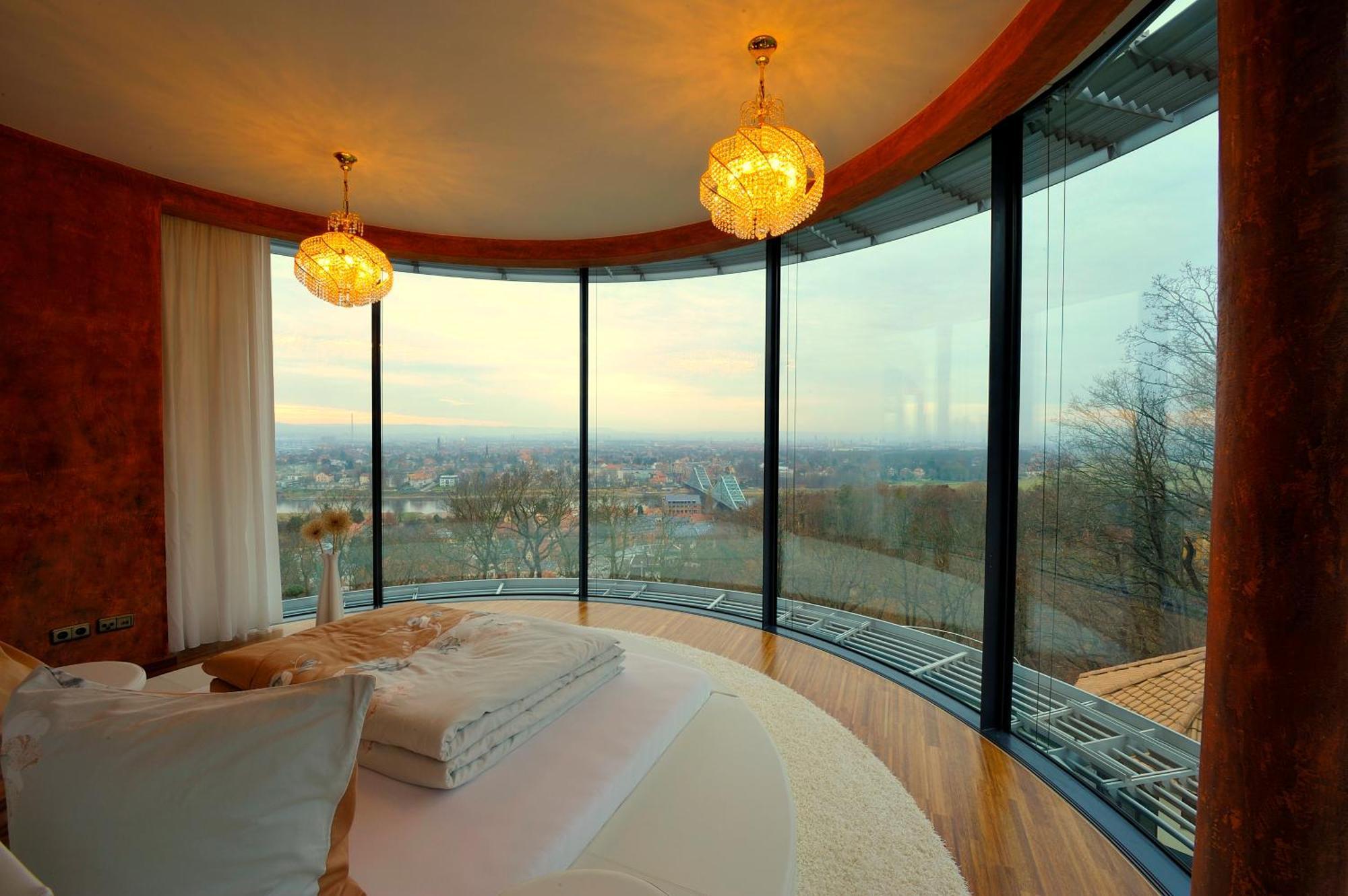 Villa Via Lapis - Panoramablick Ueber Dresden - Garten - Pool - Sauna - Luxus Chambre photo